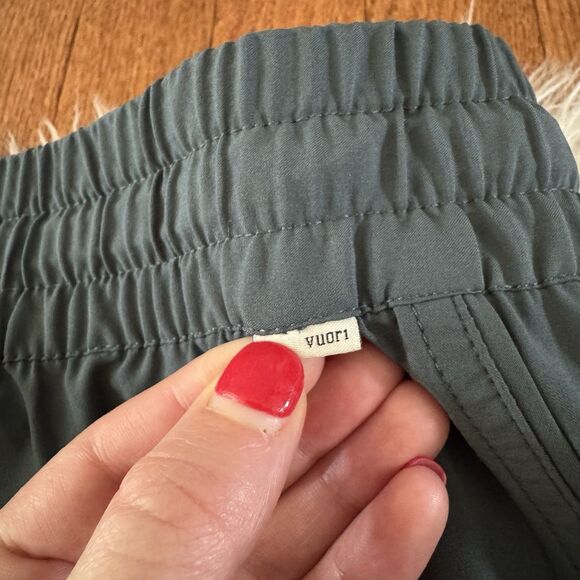 Vuori Weekend Joggers Women’s Medium Stone Blue Lightweight Pants Outdoor VW422 - Picture 12 of 12